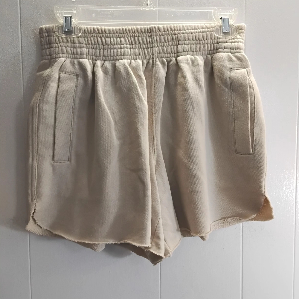 Aerie Cream Athletic Shorts